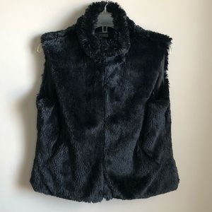 Cejon Jackets & Coats - Cejon Black Faux Fur Vest Cejon Jackets & Coats - Cejon Black Faux Fur Vest